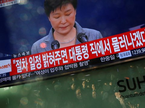 Park Geun Hye impeached for corruption