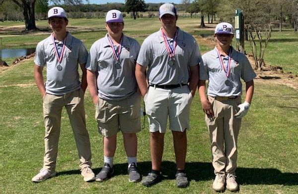The golf team picked up some hardware and earned a spot to compete at regionals.