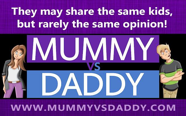 Mummy versus Daddy blog funny for more than just parents
