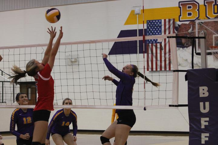 Lady+Bison+volleyball+begins+second+round+of+district