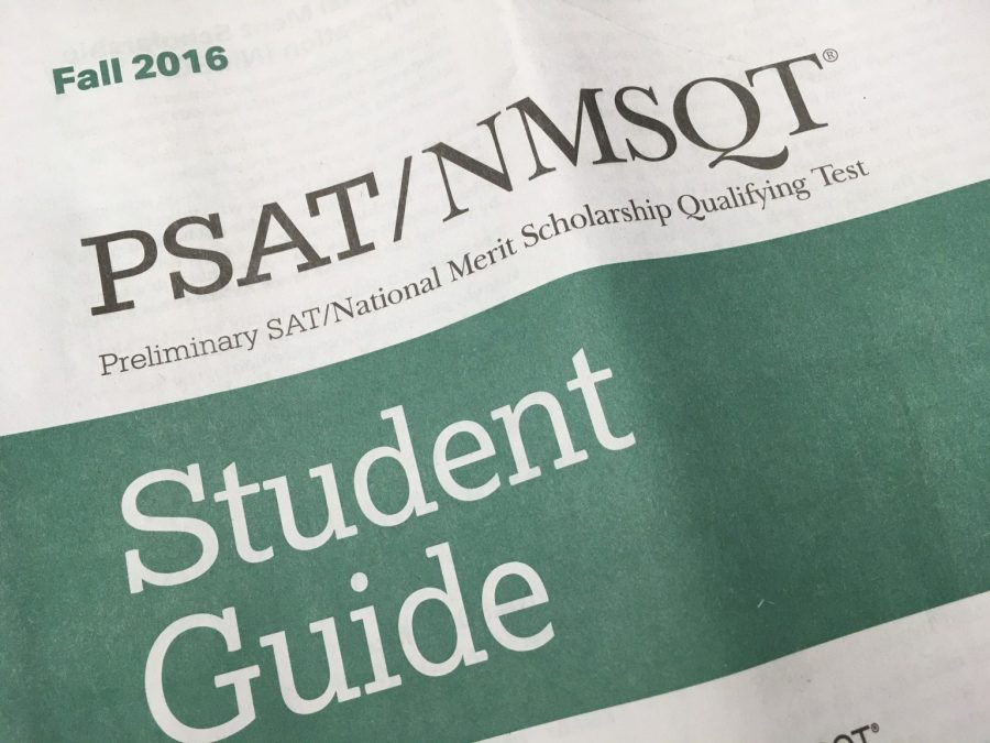 Students take on the PSAT