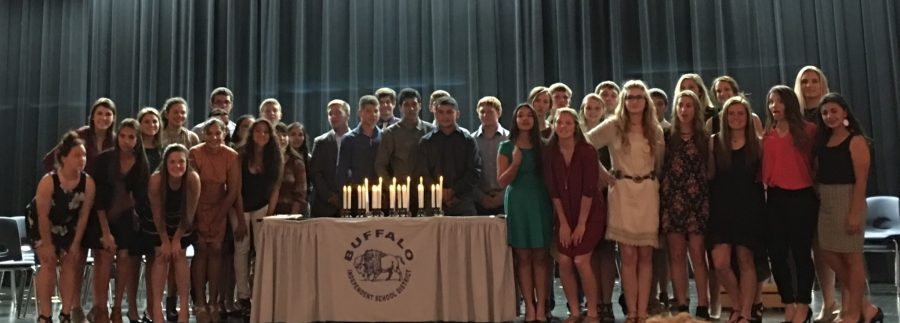 New members inducted into NHS