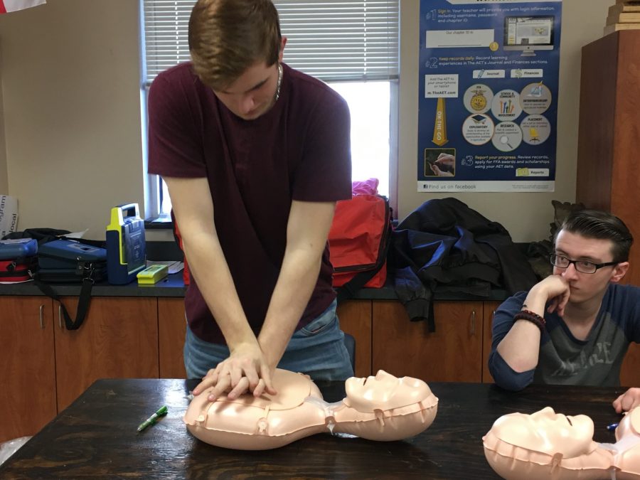 Seniors learn CPR