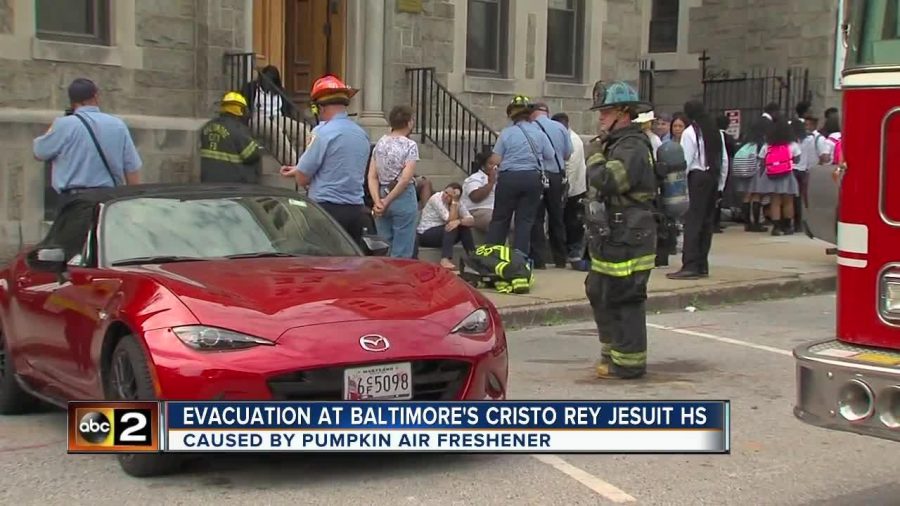 Baltimore school evacuated over Scentsy