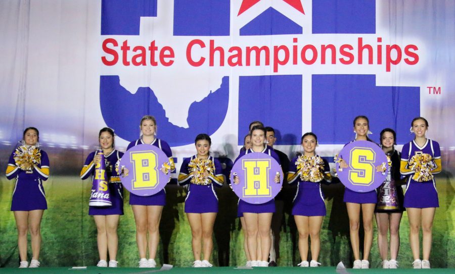 Varsity cheerleaders compete in Fort Worth