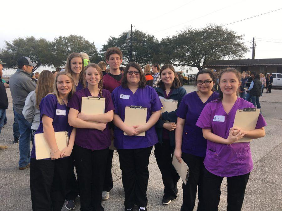Veterinary Science Team working towards state