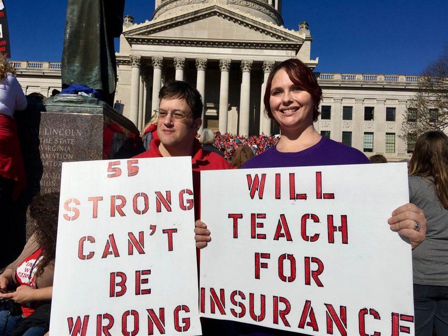 Teachers strike in West Virginia