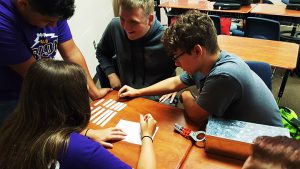 Chemistry students "unlock" reviews