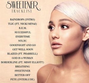 Grande's latest hits the top of the charts
