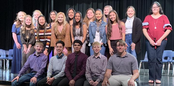 NHS inducts new members