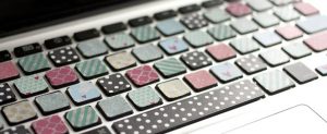DIY: Washi Tape Keyboard