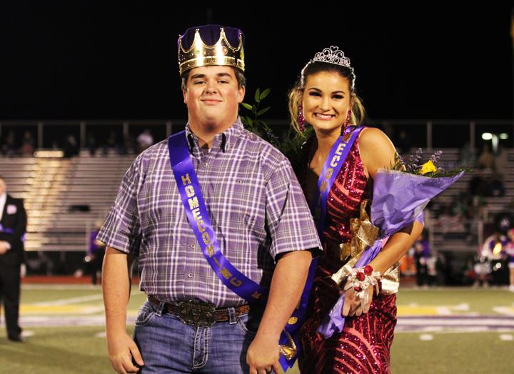 Henson, Parker crowned during Homecoming