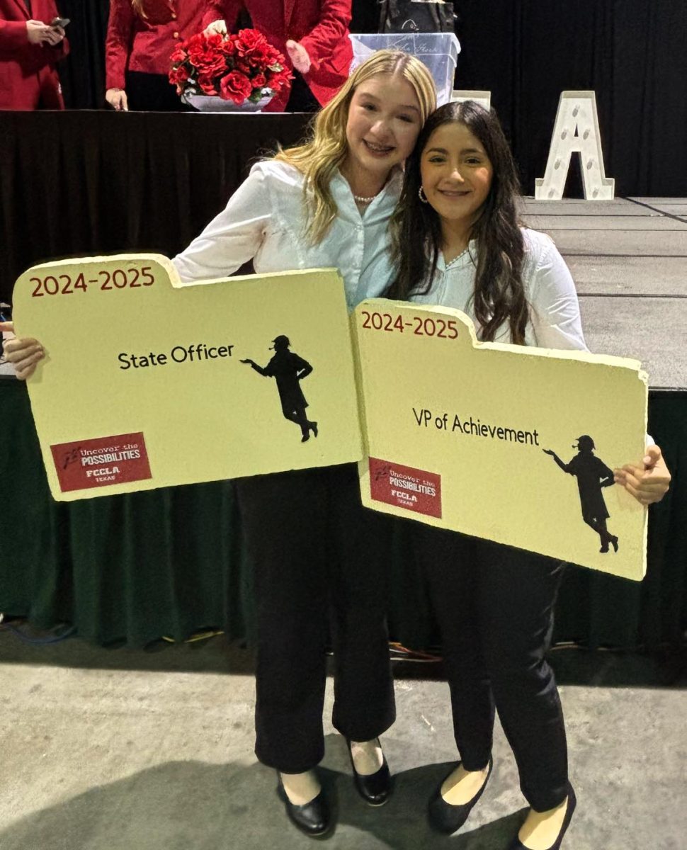 Two FCCLA members earned officer spots while at their regional convention in January.