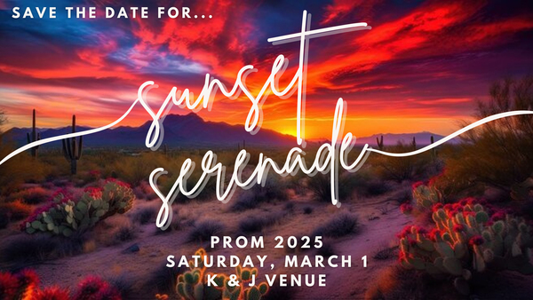 Juniors plan a sunset serenade