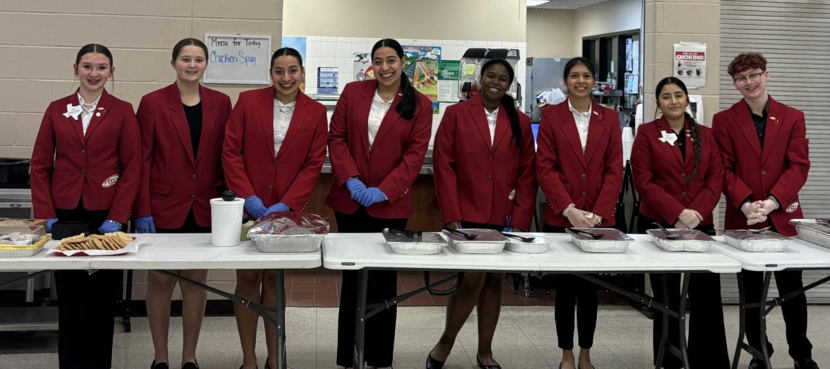 FCCLA students served school board members at the annual appreciation dinner earlier this week.